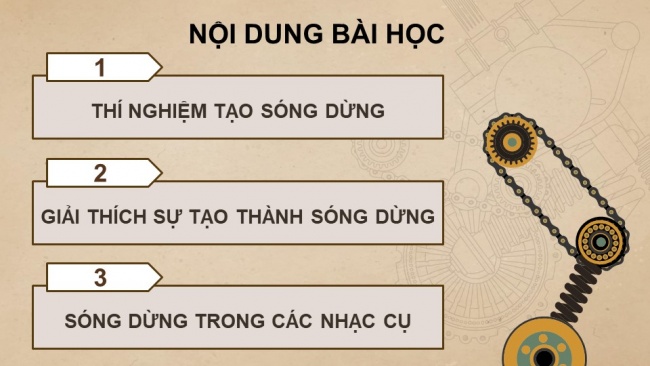 Soạn giáo án điện tử vật lí 11 KNTT Bài 13: Sóng dừng