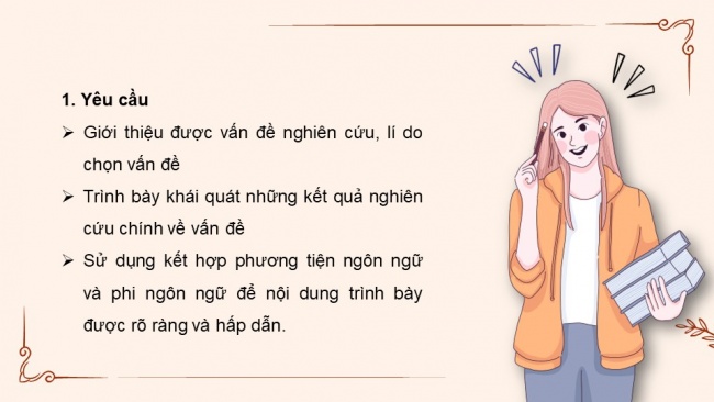 Soạn giáo án điện tử ngữ văn 11 KNTT Bài 5 Nói và nghe: Trình bày báo cáo nghiên cứu về một vấn đề đáng quan tâm