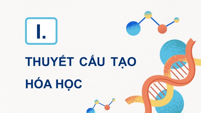 Soạn giáo án điện tử hóa học 11 KNTT Bài 13: Cấu tạo hóa học hợp chất hữu cơ