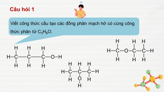 Soạn giáo án điện tử hóa học 11 KNTT Bài14: Ôn tập chương 3