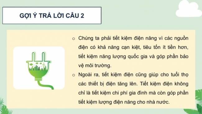 Soạn giáo án điện tử HĐTN 8 KNTT Chủ đề 5 HĐGDTCĐ 2: Tiết kiệm và thực hiện công việc gia đình (Tiết 1)