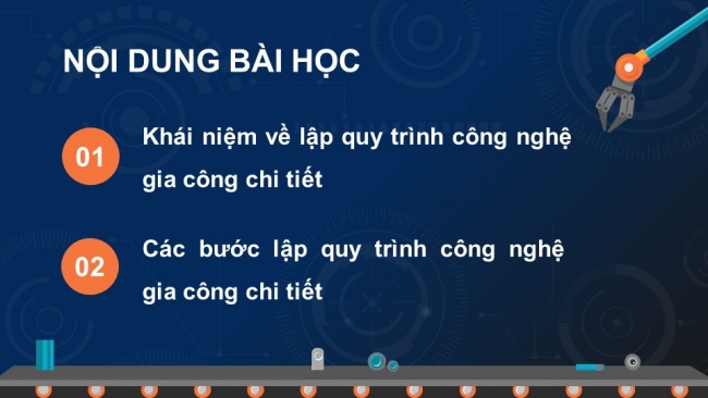 Soạn giáo án điện tử công nghệ cơ khí 11 KNTT Bài 9: Quy trình công nghệ gia công chi tiết