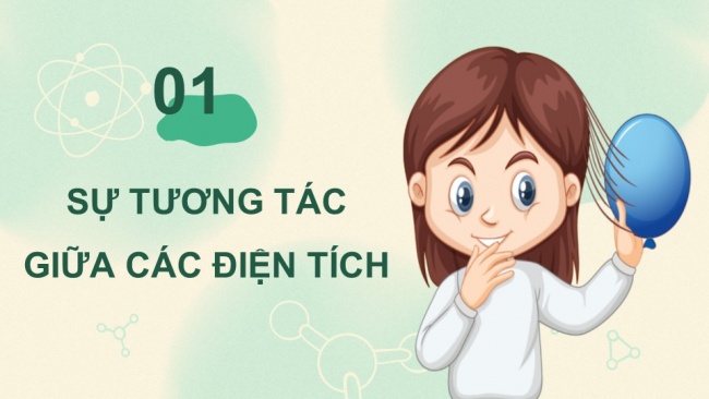 Soạn giáo án điện tử vật lí 11 CTST Bài 11: Định luật Coulomb về tương tác tĩnh điện