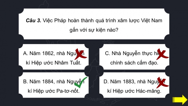 Soạn giáo án điện tử lịch sử 11 CTST Nội dung thực hành Chủ đề 3: Quá trình giành độc lập dân tộc của các Quốc gia Đông Nam Á