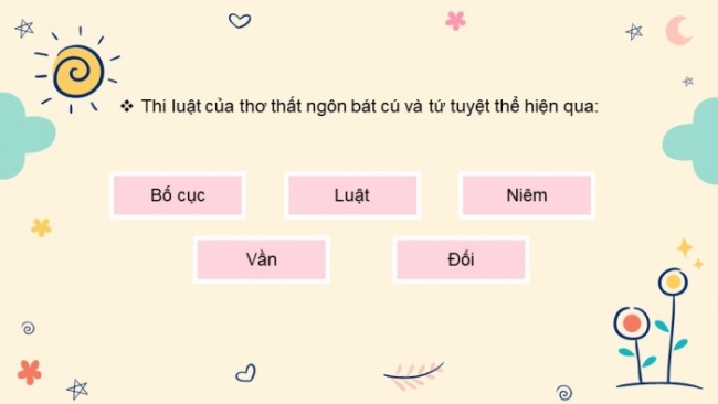 Soạn giáo án điện tử Ngữ văn 8 CTST Bài 6 Ôn tập