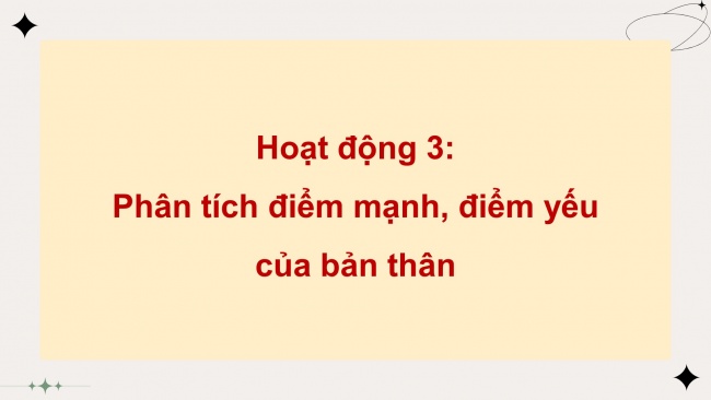 Soạn giáo án điện tử HĐTN 11 CTST bản 2 Chủ đề 1: Tự tin là chính mình (P2)