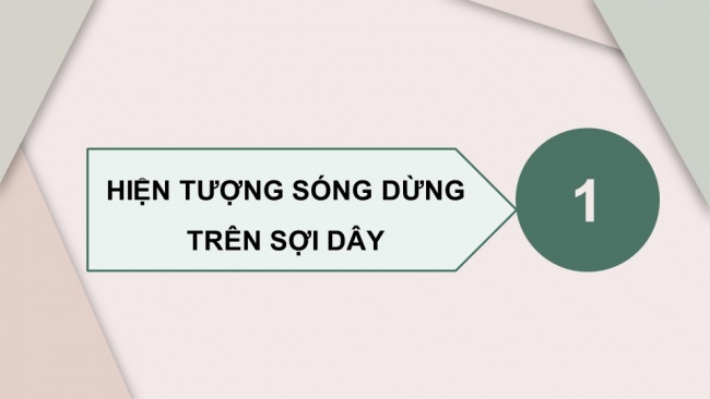 Soạn giáo án điện tử vật lí 11 Cánh diều Chủ đề 2 Bài 4: Sóng dừng