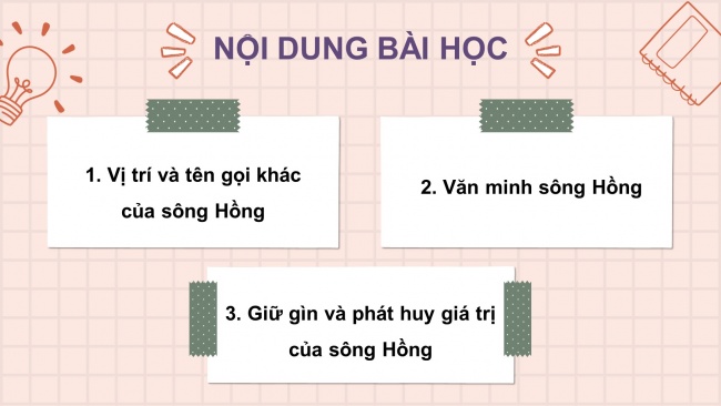 Soạn giáo án điện tử lịch sử và địa lí 4 cánh diều Bài 8: Sông Hồng và văn minh sông Hồng