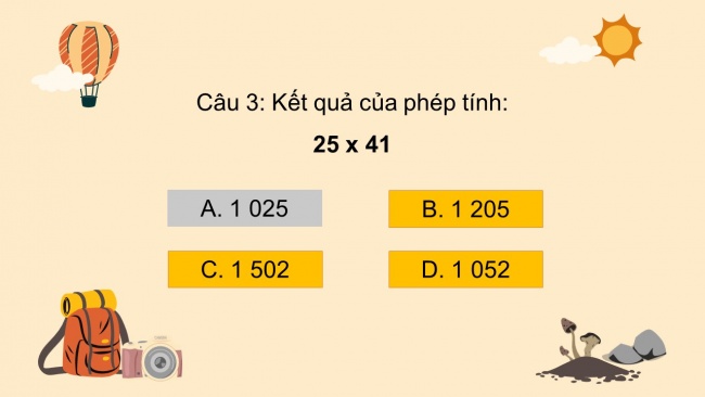 Soạn giáo án điện tử toán 4 cánh diều Bài 33. Luyện tập