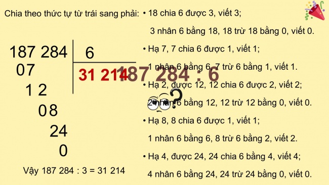 Soạn giáo án điện tử toán 4 cánh diều Bài 38. Chia cho số có một chữ số