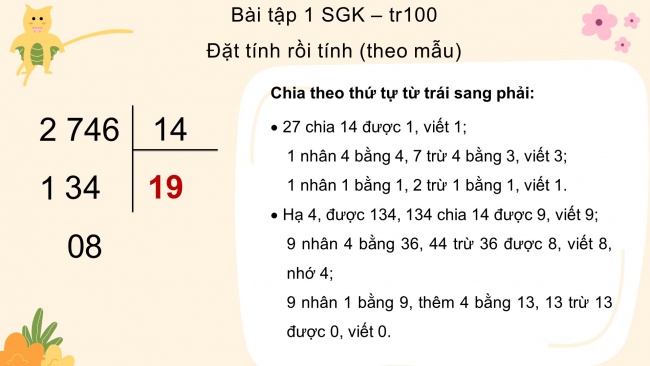 Soạn giáo án điện tử toán 4 cánh diều Bài 45. Luyện tập