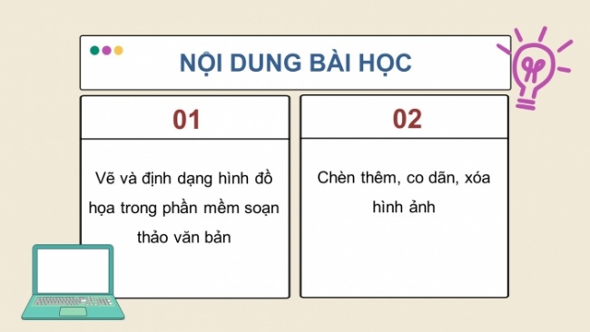 Soạn giáo án điện tử Tin học 8 CTST Bài 8A: Thêm hình minh hoạ cho văn bản