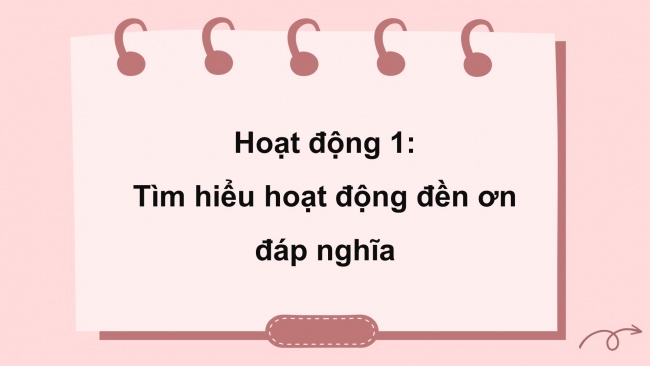 Soạn giáo án điện tử HĐTN 4 cánh diều Tuần 15: Đền ơp đáp nghĩa - Hoạt động 1, 2