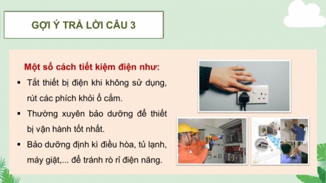 Soạn giáo án điện tử HĐTN 8 KNTT Chủ đề 5 HĐGDTCĐ 2: Tiết kiệm và thực hiện công việc gia đình (Tiết 1)