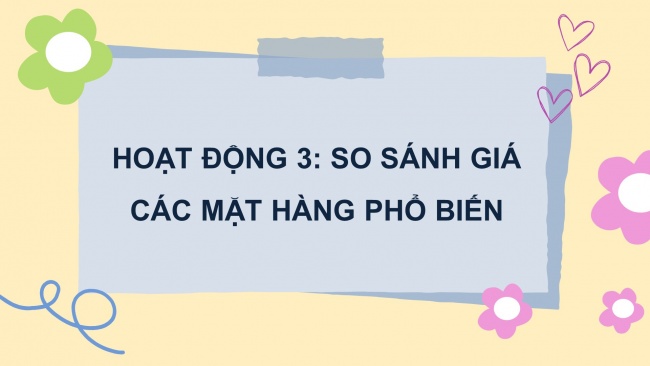Soạn giáo án điện tử HĐTN 4 cánh diều Tuần 20: Mua sắm thông minh - Hoạt động 3, 4