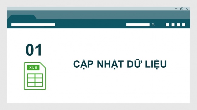 Soạn giáo án điện tử Khoa học máy tính 11 KNTT Bài 10: Lưu trữ dữ liệu và khai thác thông tin phục vụ và quản lí