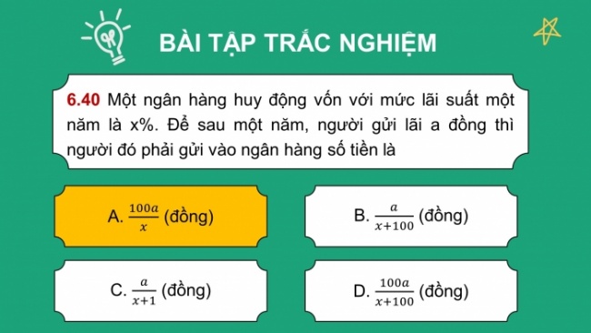 Soạn giáo án điện tử Toán 8 KNTT Bài: Bài tập cuối chương 6