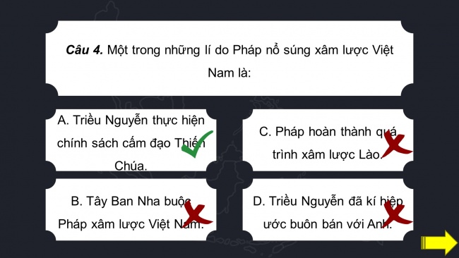 Soạn giáo án điện tử lịch sử 11 CTST Nội dung thực hành Chủ đề 3: Quá trình giành độc lập dân tộc của các Quốc gia Đông Nam Á