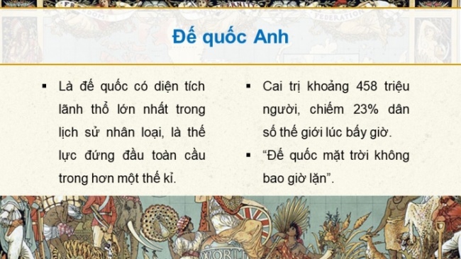 Soạn giáo án điện tử Lịch sử 8 KNTT Bài 10: Sự hình thành chủ nghĩa đế quốc ở các nước Âu - Mỹ (cuối thế kỉ XIX - đầu thế kỉ XX)