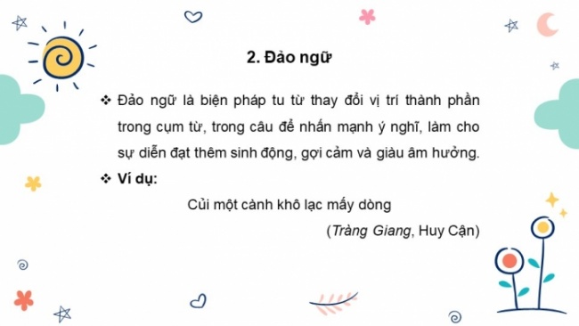 Soạn giáo án điện tử Ngữ văn 8 CTST Bài 6 Ôn tập