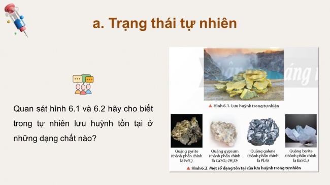 Soạn giáo án điện tử hóa học 11 CTST Bài 6: Sulfur và Sulfur dioxide