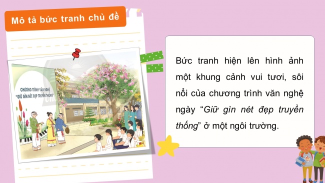 Soạn giáo án điện tử HĐTN 11 CTST bản 2 Chủ đề 3: Thực hiện các hoạt động xây dựng và phát triển nhà trường (P1)