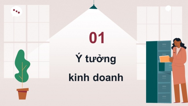 Soạn giáo án điện tử kinh tế pháp luật 11 CTST Bài 6: Ý tưởng và cơ hội kinh doanh