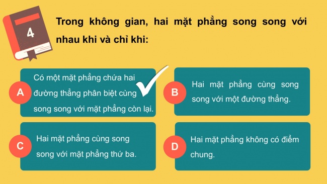 Soạn giáo án điện tử toán 11 Cánh diều Chương 4 Bài tập cuối chương 4