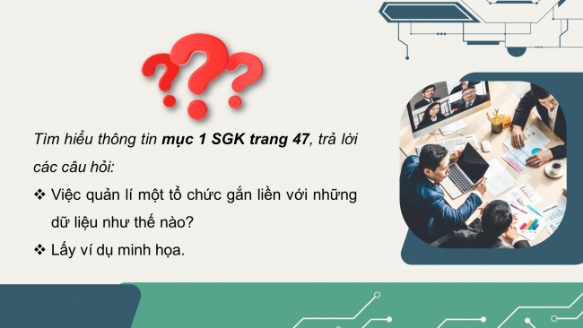 Soạn giáo án điện tử tin học ứng dụng 11 Cánh diều Chủ đề F bài 1: Bài toán quản lí và cơ sở dữ liệu