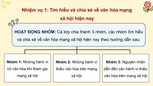 Soạn giáo án điện tử hoạt động trải nghiệm 11 Cánh diều Chủ đề 5: Xây dựng cộng đồng văn minh (P2)