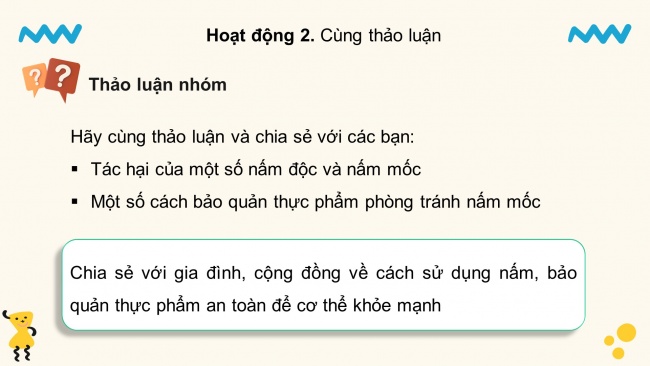 Soạn giáo án điện tử khoa học 4 CTST Bài 22: Ôn tập chủ đề Nấm