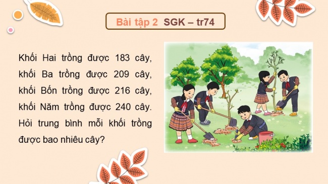 Soạn giáo án điện tử toán 4 cánh diều Bài 30. Luyện tập chung