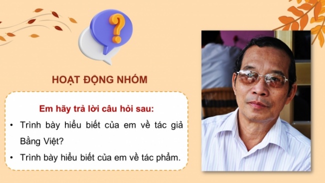 Soạn giáo án điện tử Ngữ văn 8 KNTT Bài 6 Đọc 3: Bếp lửa