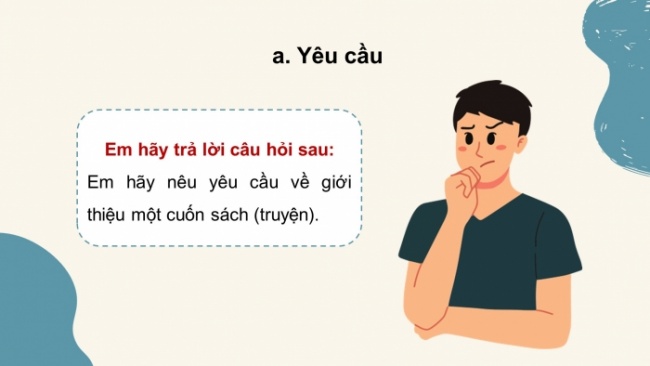 Soạn giáo án điện tử Ngữ văn 8 KNTT Bài 6 Nói và nghe: Giới thiệu về một cuốn sách (truyện)