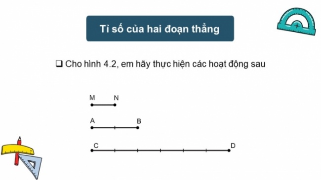 Soạn giáo án điện tử Toán 8 KNTT Bài 15: Định lí Thalès trong tam giác