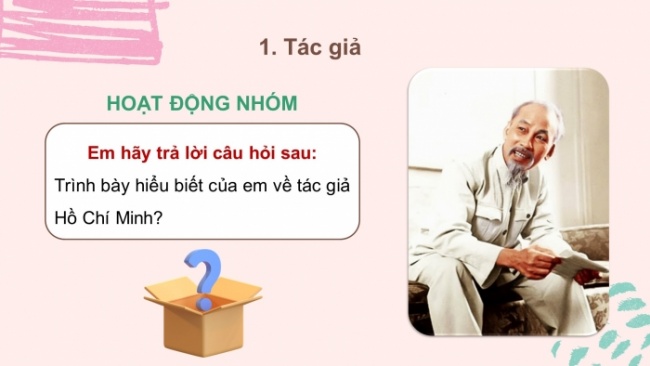 Soạn giáo án điện tử Ngữ văn 8 KNTT Bài 4 Đọc 2: Lai Tân