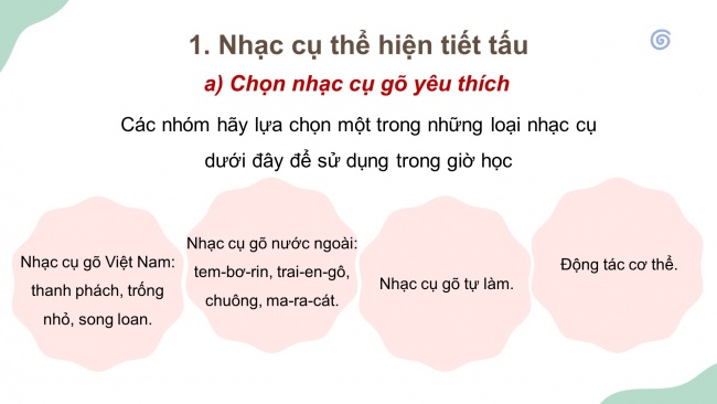 Soạn giáo án điện tử âm nhạc 4 cánh diều Tiết 18: Ôn tập