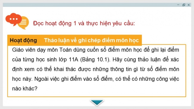 Soạn giáo án điện tử tin học ứng dụng 11 KNTTBài 10: Lưu trữ dữ liệu và khai thác thông tin phục vụ và quản lí