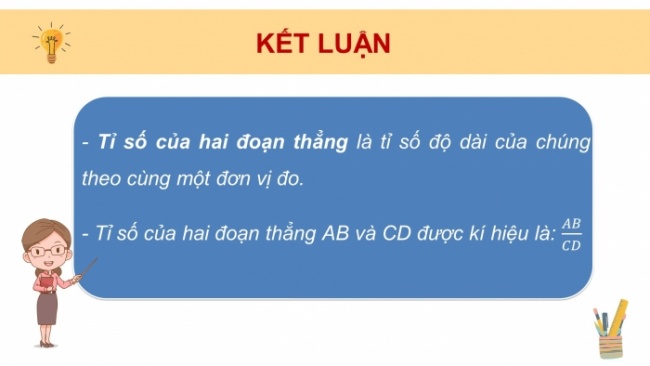 Soạn giáo án điện tử Toán 8 CTST Chương 7 Bài 1: Định lí Thalès trong tam giác