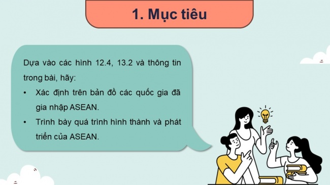 Soạn giáo án điện tử địa lí 11 CTST Bài 13: Hiệp hội các quốc gia Đông Nam Á