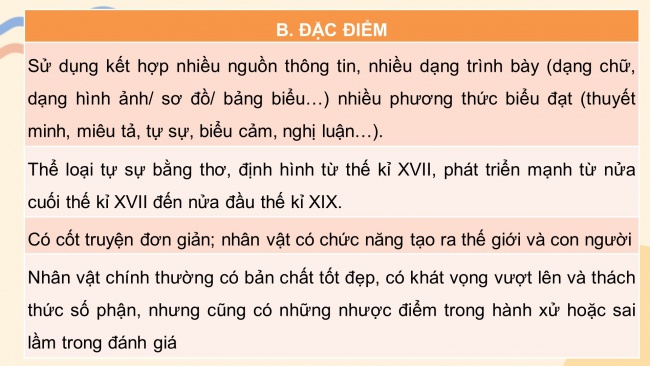 Soạn giáo án điện tử ngữ văn 11 CTST Ôn tập học kì I