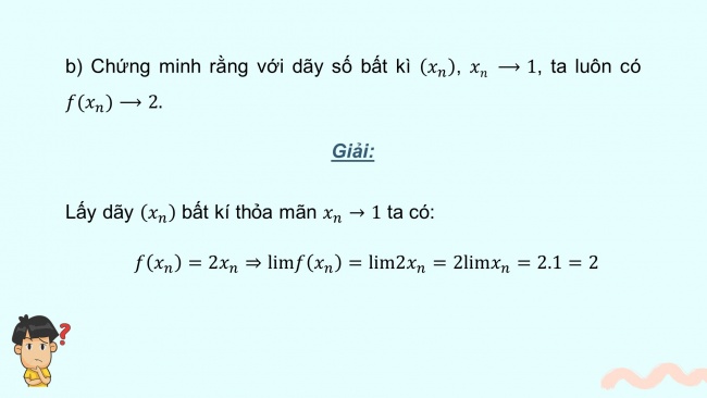 Soạn giáo án điện tử toán 11 Cánh diều Chương 3 Bài 2: Giới hạn của hàm số