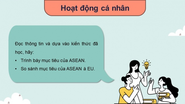 Soạn giáo án điện tử địa lí 11 Cánh diều Bài 12: Hiệp hội các nước Đông Nam Á (ASEAN)