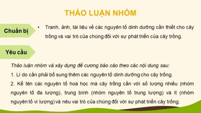 Soạn giáo án điện tử KHTN 8 KNTT Bài 12: Phân bón hoá học