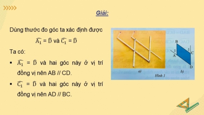 Soạn giáo án điện tử Toán 8 CTST Chương 3 Bài 4: Hình bình hành - Hình thoi