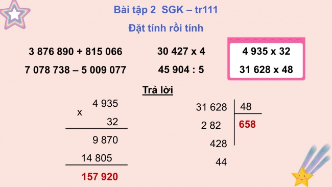 Soạn giáo án điện tử toán 4 cánh diều Bài 50. Em ôn lại những gì đã học