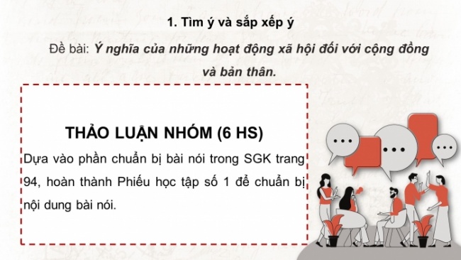 Soạn giáo án điện tử Ngữ văn 8 CTST Bài 4 Nói và nghe: Thảo luận ý kiến về một vấn đề của đời sống