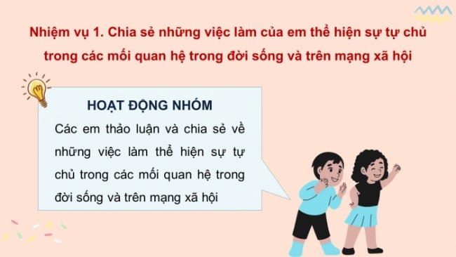 Soạn giáo án điện tử HĐTN 8 KNTT Chủ đề 4 HĐGDTCĐ 3: Rèn luyện sự tự chủ