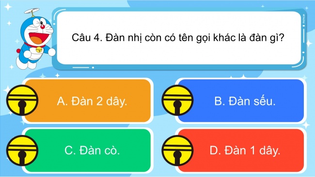 Soạn giáo án điện tử âm nhạc 4 cánh diều Tiết 17: Ôn tập