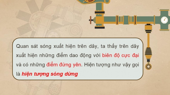 Soạn giáo án điện tử vật lí 11 KNTT Bài 13: Sóng dừng